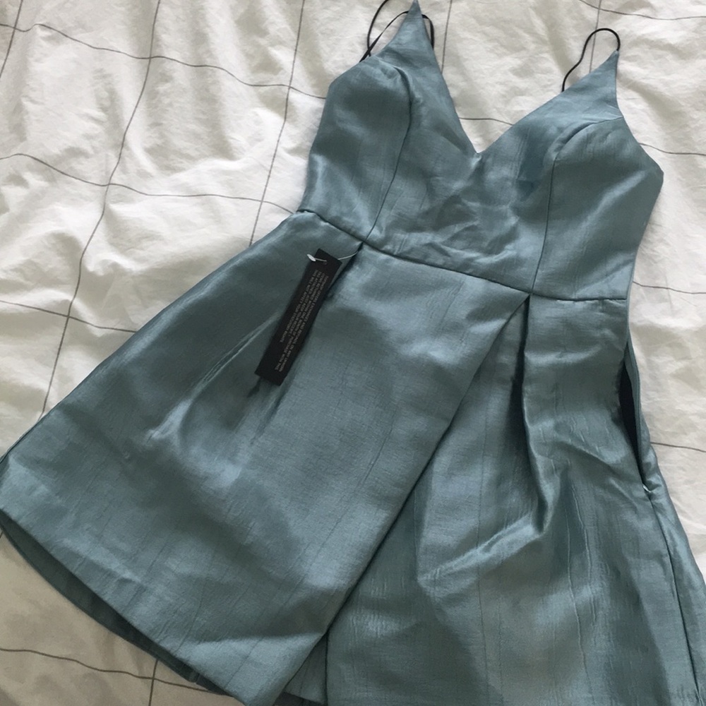 TOPSHOP Tiffany Blue Evening Party Dress